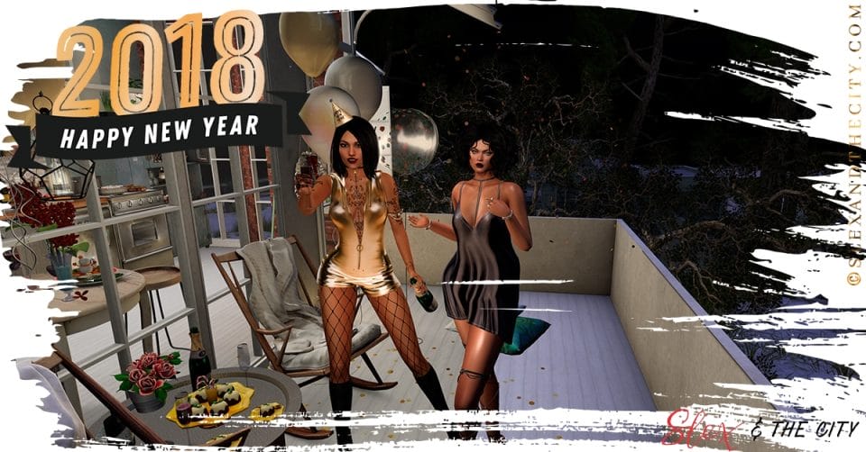 Second Life: Happy New Year 2018
