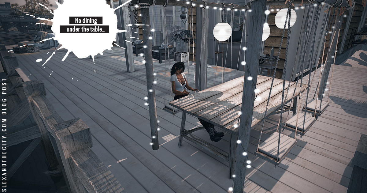 When shopping in Second Life, are poses in furniture a deal breaker?