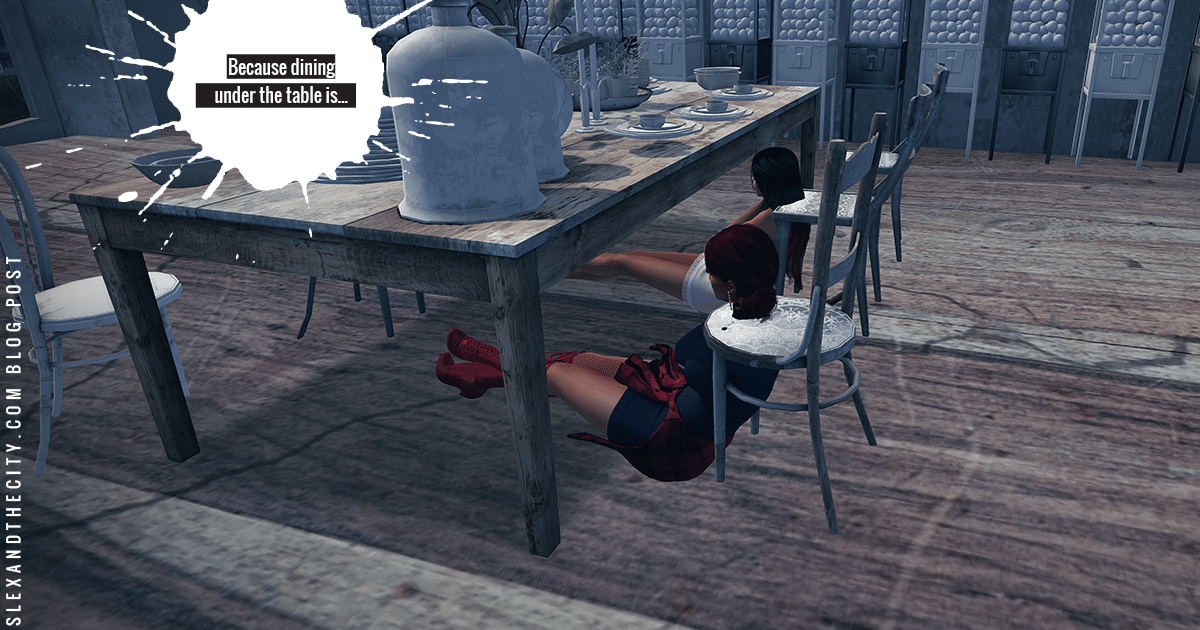When shopping in Second Life, are poses in furniture a deal breaker?