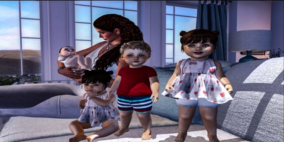 Pixelated Parenthood: Maggie’s Adventure with Zooby Babies in Second Life