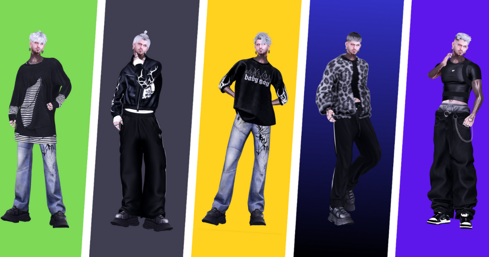 Mesh Bodies for Men in Second Life